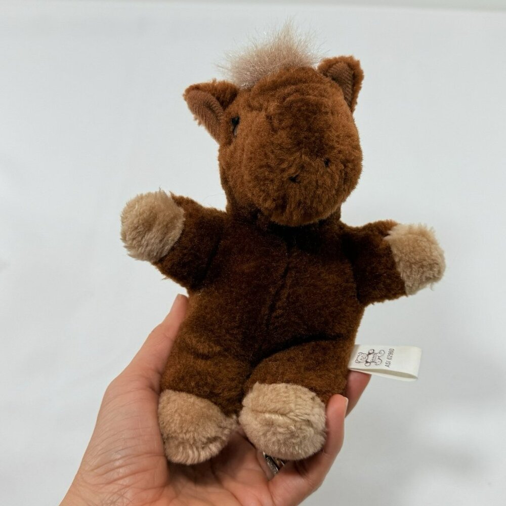 ASI Greek Horse Pony Plush Toy Rope Cord Hanging Hang Farm Rancher Bag Backpack